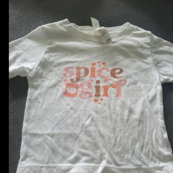 Girls size 6-12 months "Spice Girl" fall t-shirt - Picture 1 of 2